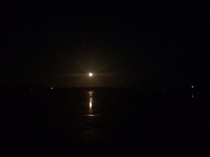 Mondaufgang in La Trinite